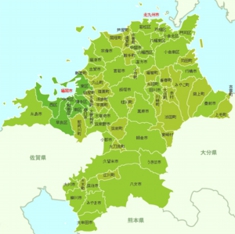 福岡県回収エリアマップ